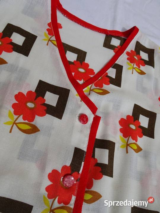 Ciekawa Bluzka Koszula na lato vintage 44 46 Bluzki i koszule Nowy Sącz