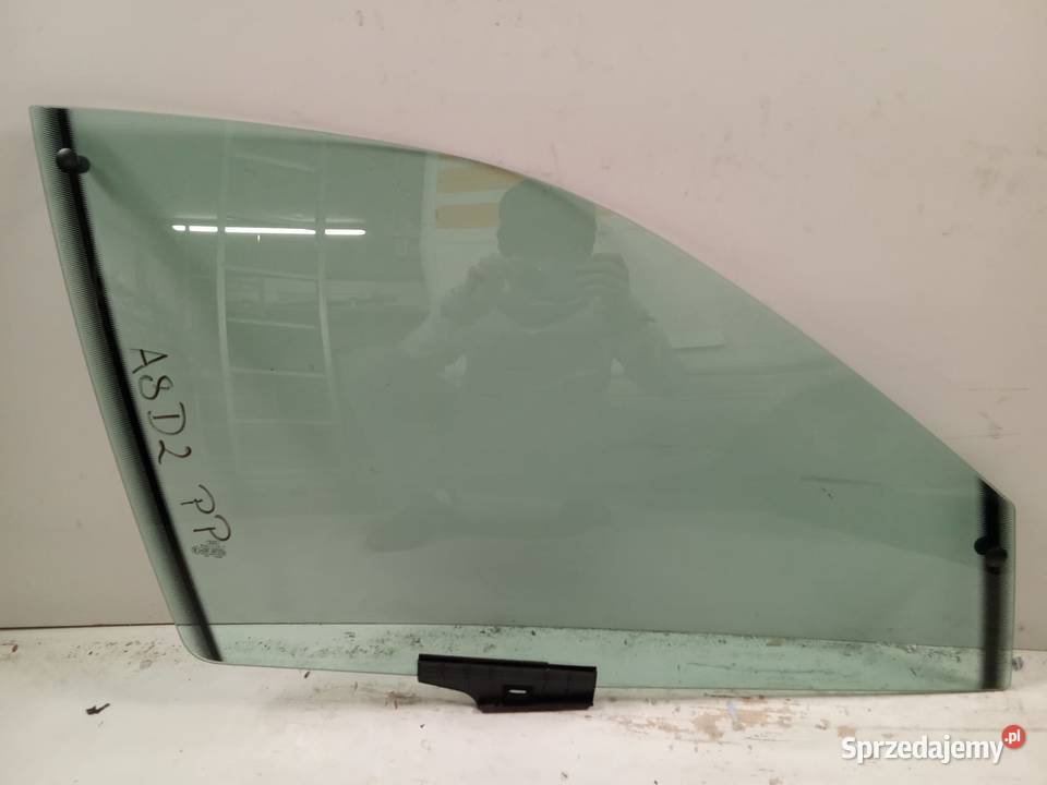 Szyba Drzwi Prawa Przednia Audi A8 94 Oryginał osobowe Boczne (drzwi) Bralin