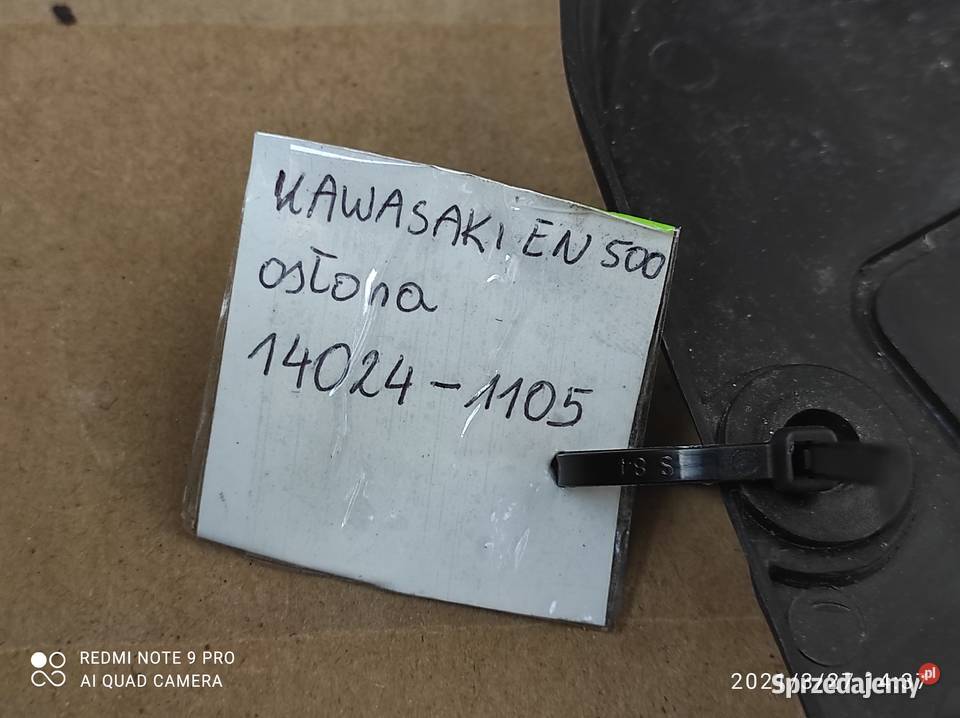 Kawasaki EN 500 owiewka plastik wypełnienie OEM mazowieckie