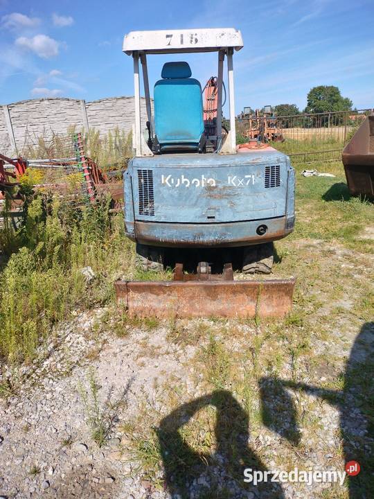 Minikoparka Kubota Koparko ładowarka JCB Hymac nie Książ Wielki