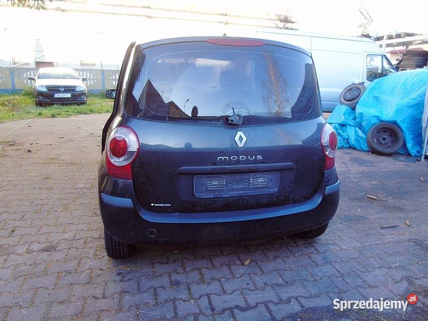 RENAULT MODUS NA CZĘŚCI 12 16V D4F 2007 KLAPA osobowe Sosnowiec