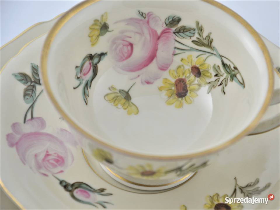 Zestaw śniadaniowy Thomas Ivory kwiaty Bavaria mazowieckie Bronisze