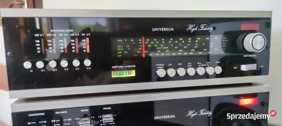 Zestaw Universum V716 T715 High Fidelity Kutno