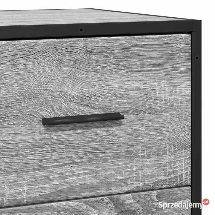 Szafka szary dąb sonoma 68x35x76 materiał