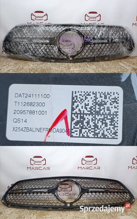MERCEDES GLC 254 X254 C254 AMGLINE GRILL ATRAPA Pleszew sprzedam
