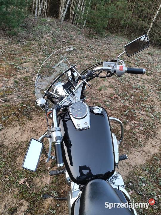 Honda Shadow vt 750 czarny mazowieckie