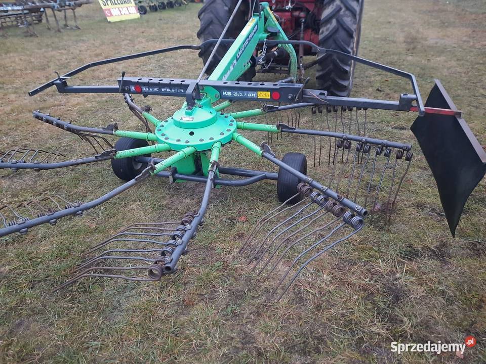 Zgrabiarka karuzelowa Deutz Fahr KS 337 DN Zgrabiarki i przetrząsacze Stężyca