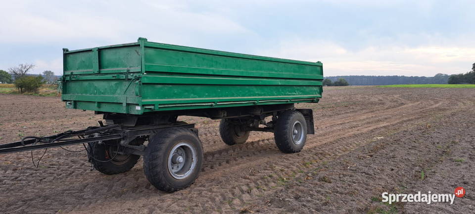 Przyczepa rolnicza wywrotka IFA hl hw 8011 wielkopolskie Rakoniewice