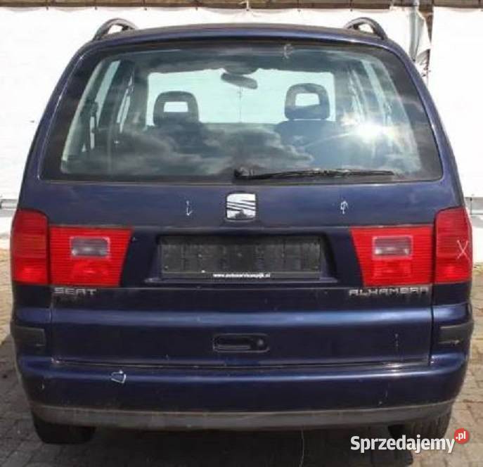 Zderzak tylny tył granatowy Seat Alhambra