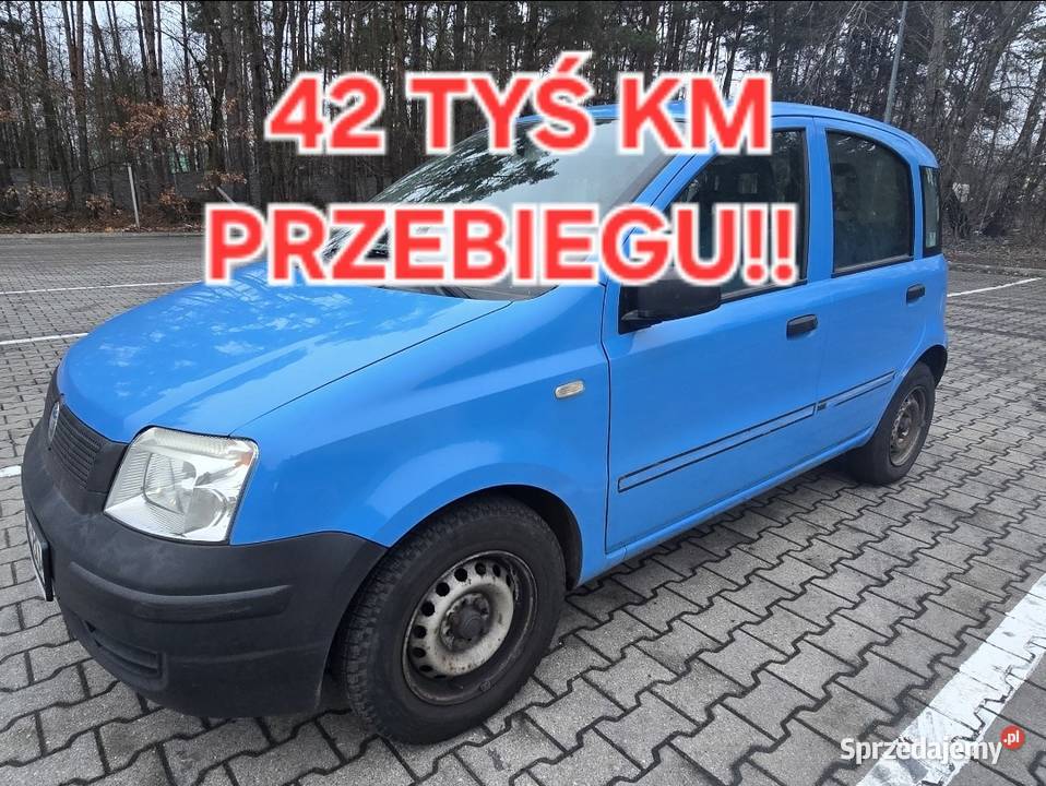 42 PRZEBIEGU OPŁATY Panda 11 2003 Starszej Pani Mińsk Mazowiecki