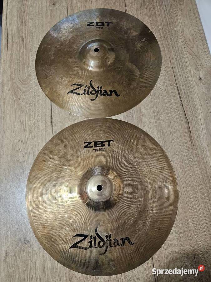 Talerze perkusyjne hihat Zildjian Avedis ZBT 14 akustyczne sprzedam