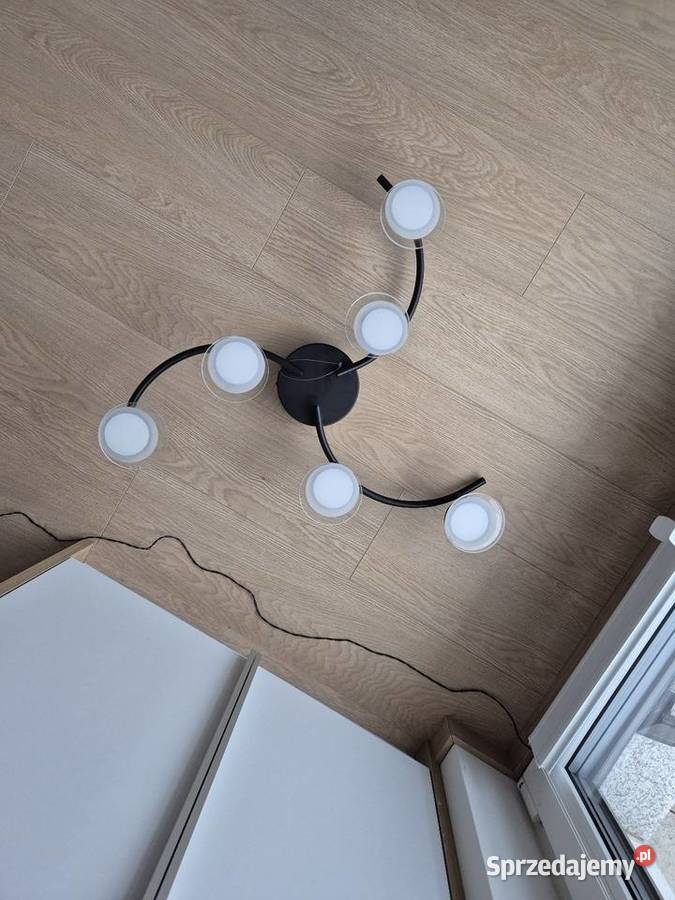 Lampa sufitowa Loob czarna 4020 lm LED Inspire