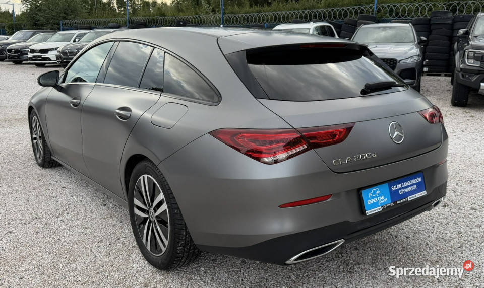 Mercedes CLA 200 Szary MATShooting Kamienna Góra