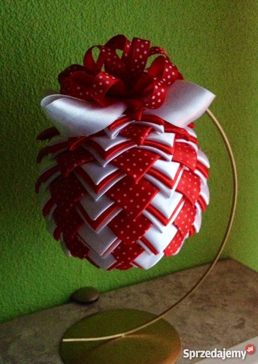 Bombki wstążkowe karczochy Chorzów