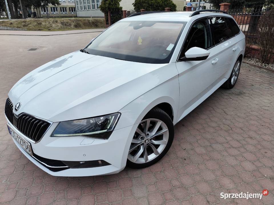 Skoda Superb III 20 TDI 150K Biała Perła Ledy Motoryzacja Jasło