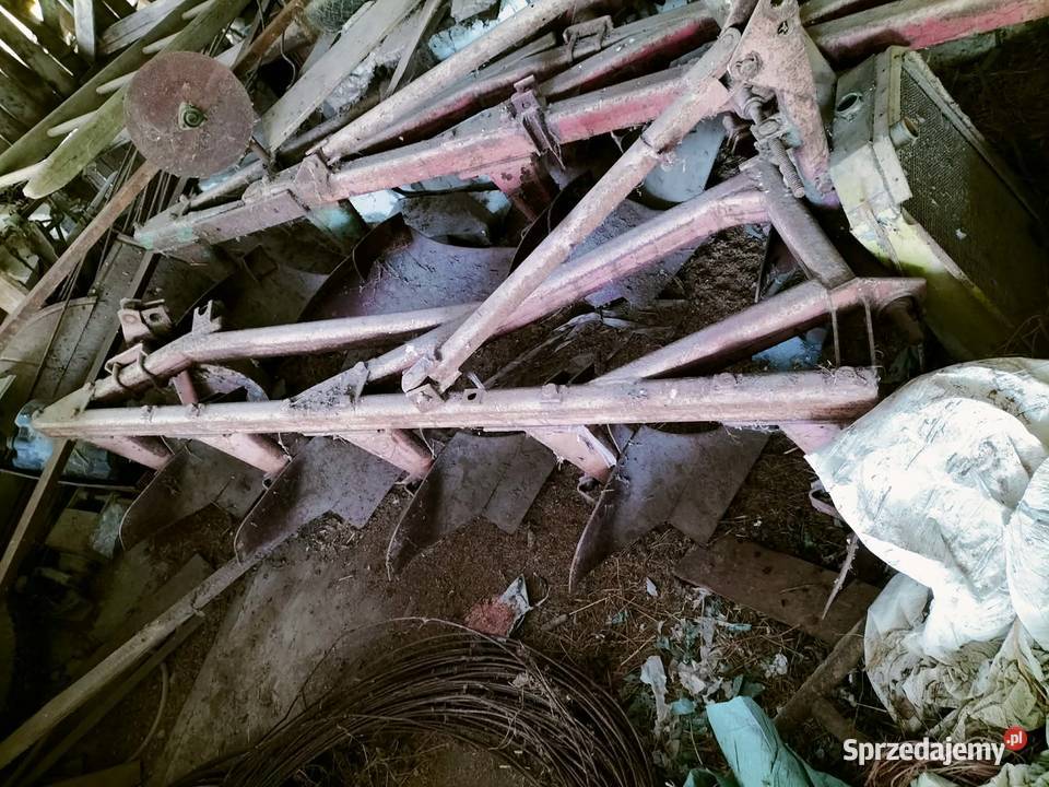 2x Pług 5skibowy większy 1900 mniejszy 1500 Teodorówka-Kolonia sprzedam