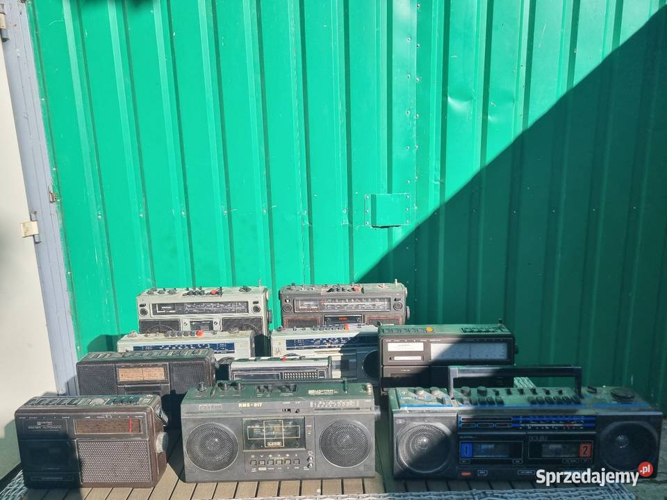 UNITRA radiomagnetofon zestaw PRL vintage Solnica