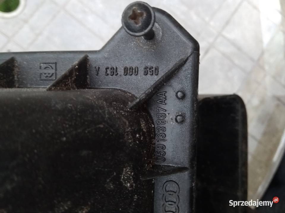 059133837AA Audi A4 B6 obudowa filtra powietrza śląskie sprzedam
