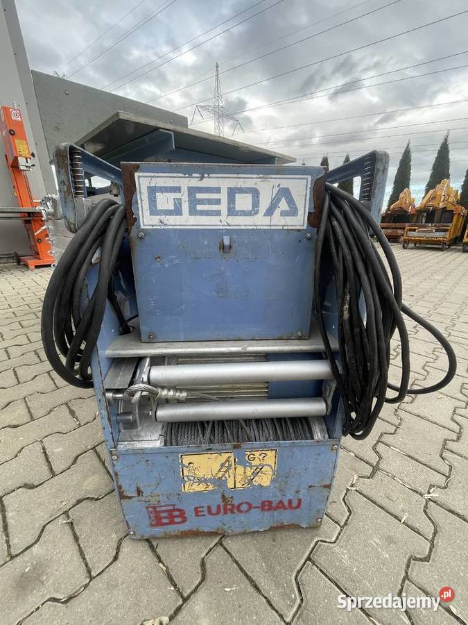 Winda dekarska Geda Lift Comfort 12m 108 wielkopolskie Ślesin sprzedam