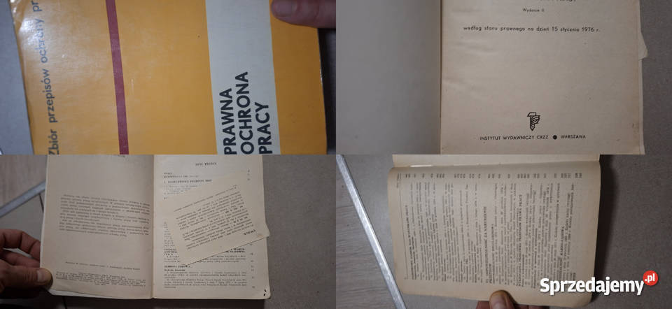 Prawna Ochrona Pracy 1976 Rzadki unikat PRL z Poznań sprzedam