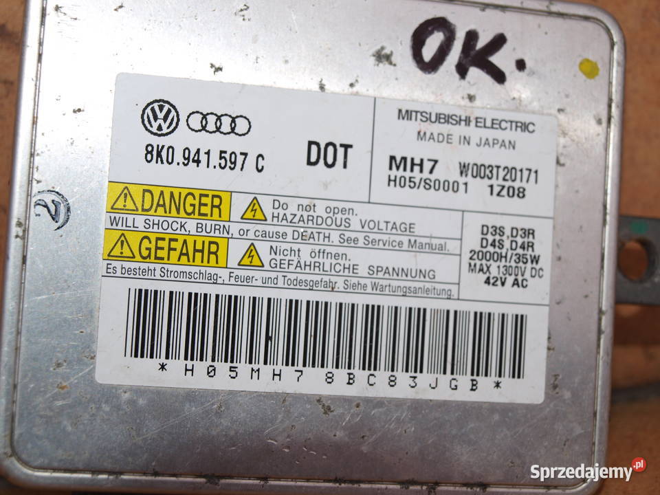 VW Touran Golf Passat Sharan przetwornica moduł Oświetlenie Kalisz sprzedam
