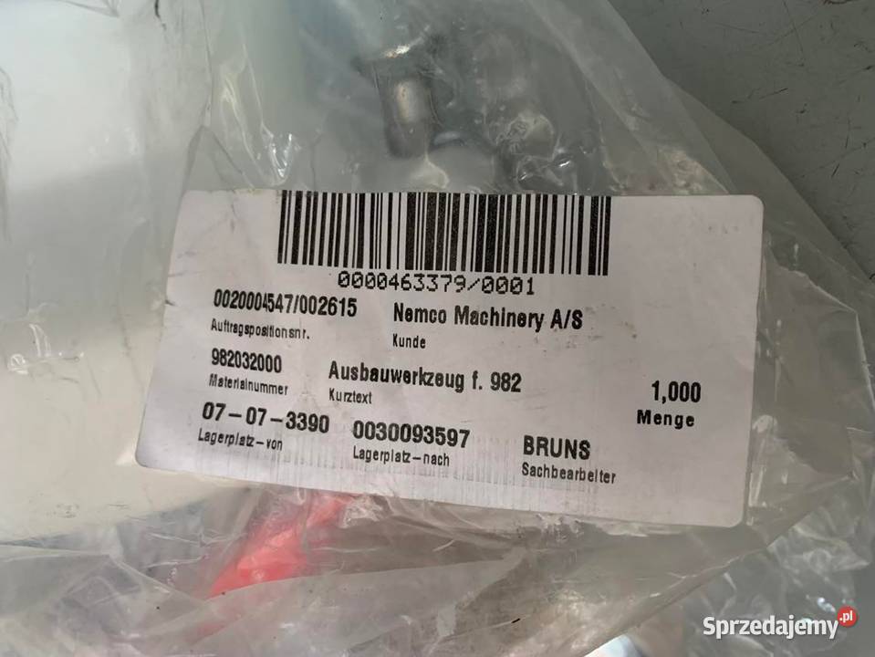 Vemag 9820320 Ausbauwerkzeug Warszawa sprzedam