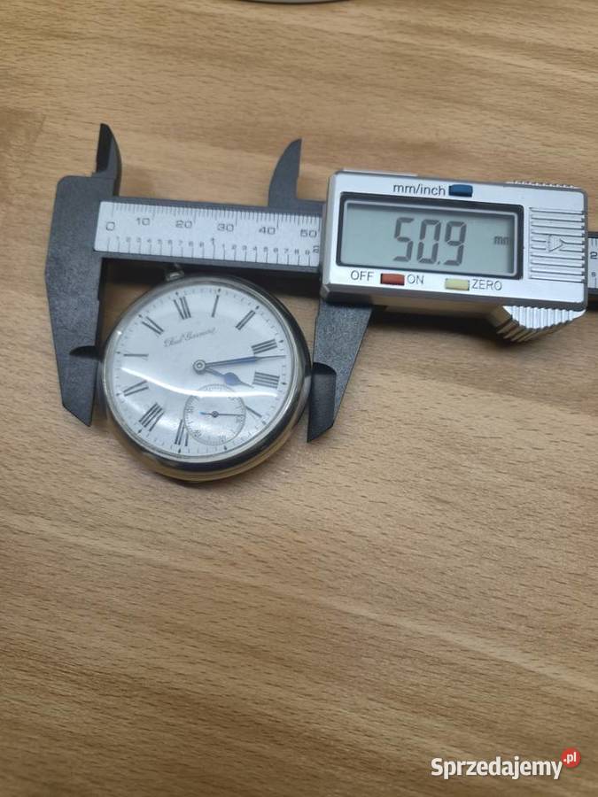 Zabytkowy francuski zegarek kieszonkowy Paul Chorzów
