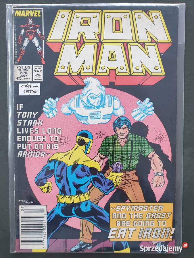 Iron Man 5 oryginalnych komiksów Marvel USA Gdynia
