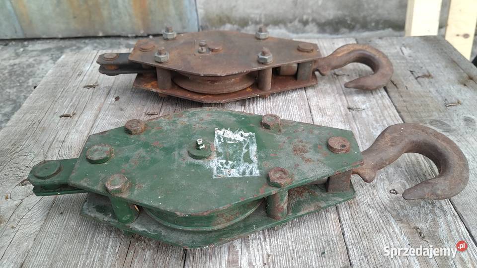 Bloczek na linkę łódzkie Łęczyca sprzedam