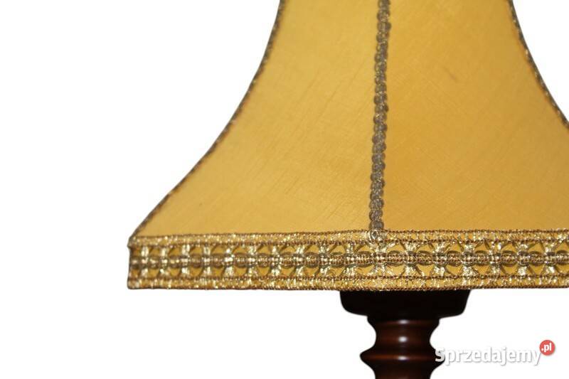 Drewniana lampka stołowa 53 Szczecin sprzedam