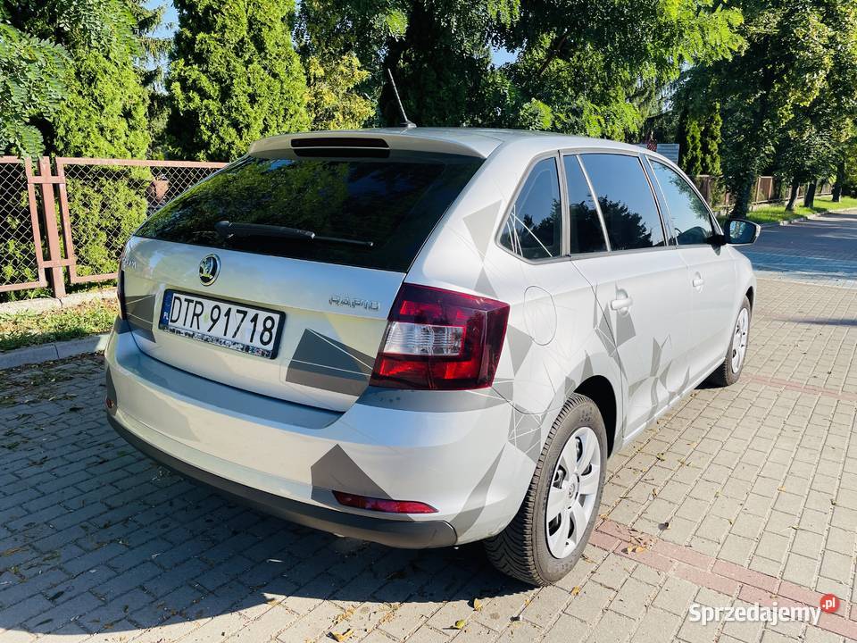 Skoda Rapid 10 TSI Salon polska 1 właściciel VAT Wrocław sprzedam