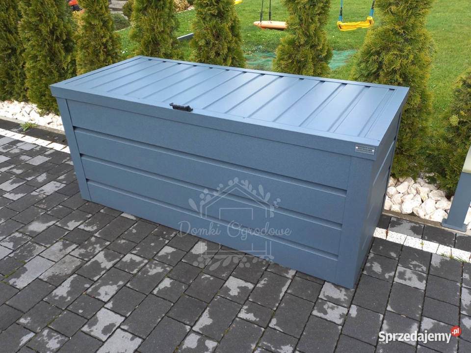 Skrzynia ogrodowa metalowa kufer 150x60x70 Nowy Dwór Mazowiecki