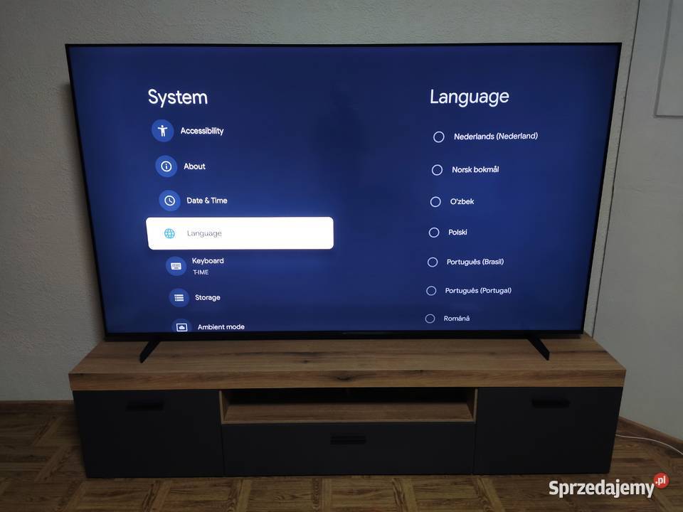TCL 98P745 98 4K 144Hz Szafka RTV 230 Pełna Poznań sprzedam