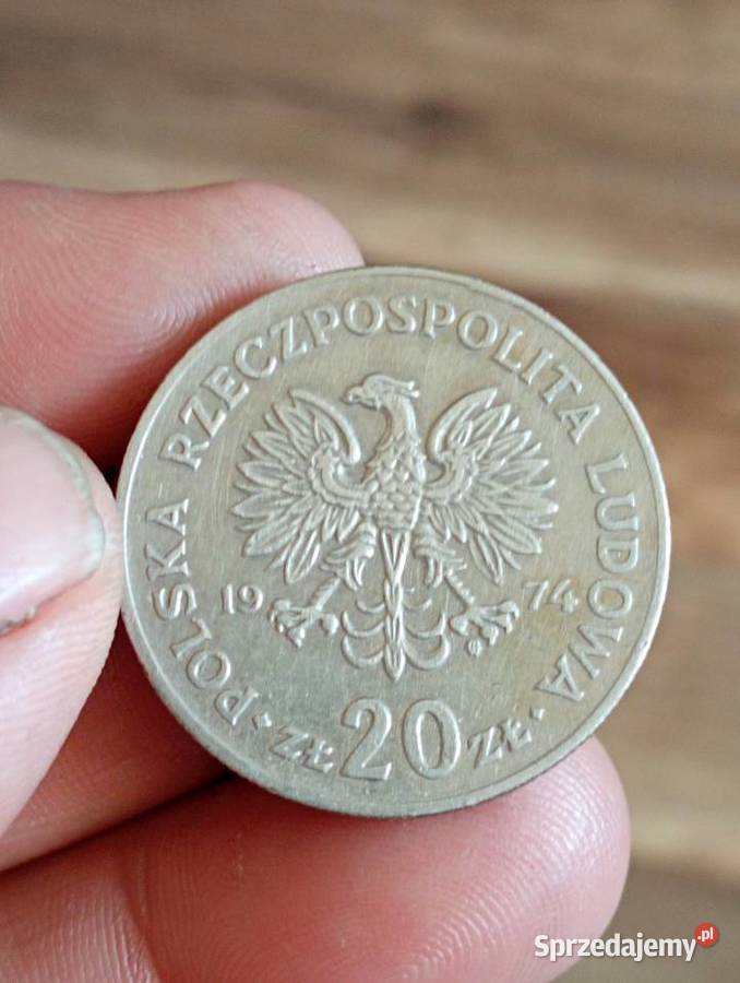 Sprzedam monete 20 zl 1974 Marceli Nowotko Chełm