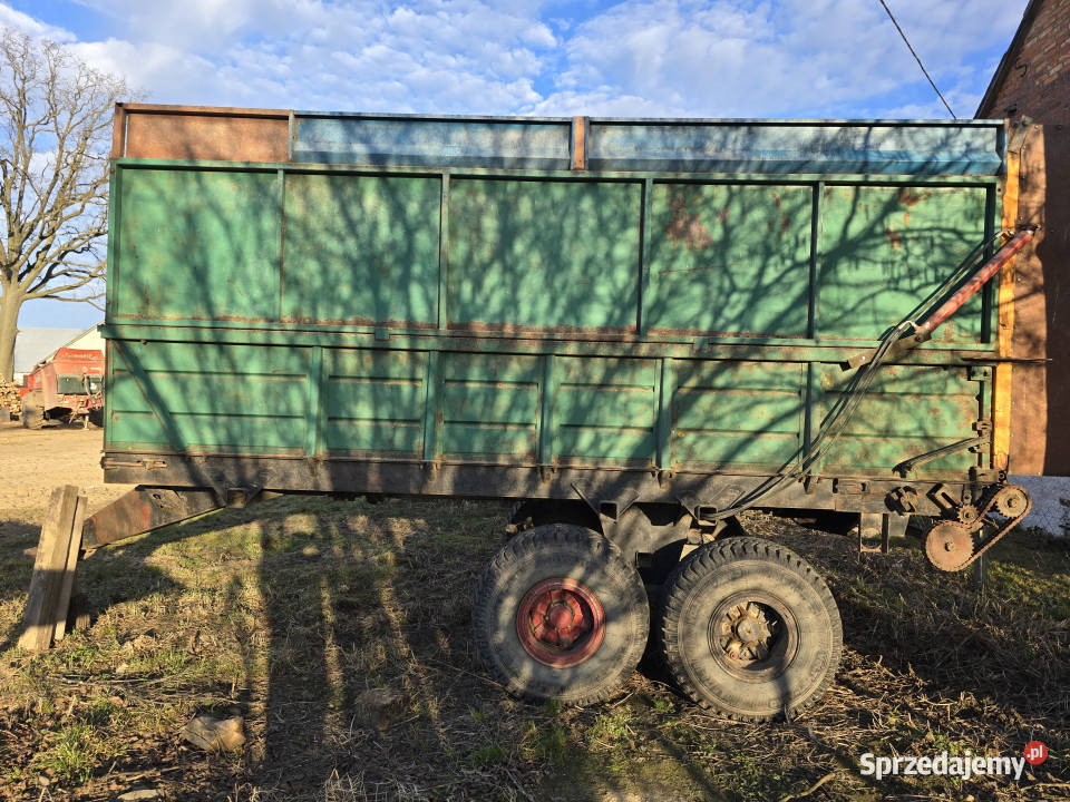 Przyczepa samowyładowcza PRT11 do kukurydzy Włosty
