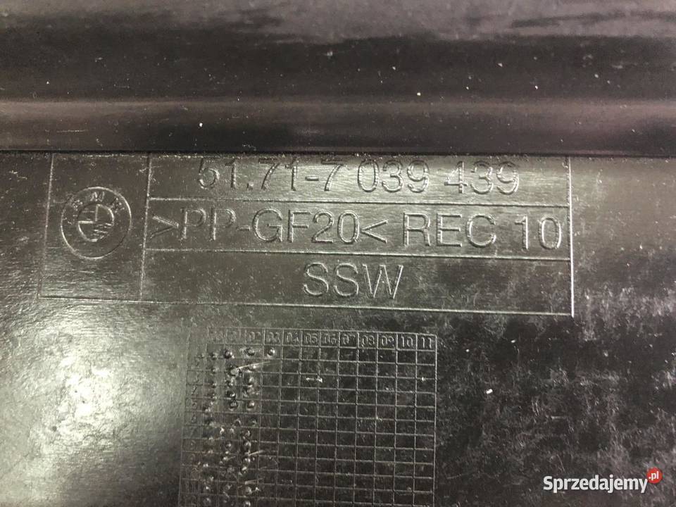 OSŁONA SILNIKA POD SILNIK 7039439 BMW E46 20D Silniki i osprzęt