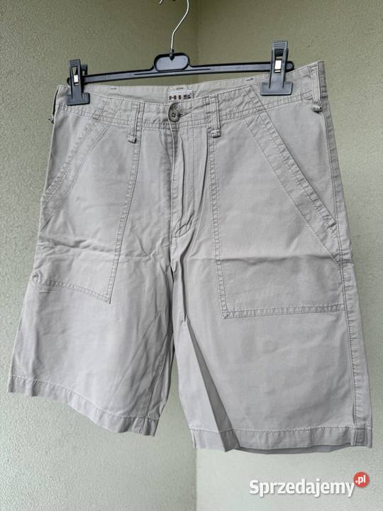 Krótkie spodenki szorty męskie HIS rozmiar 33 wielkopolskie Poznań sprzedam