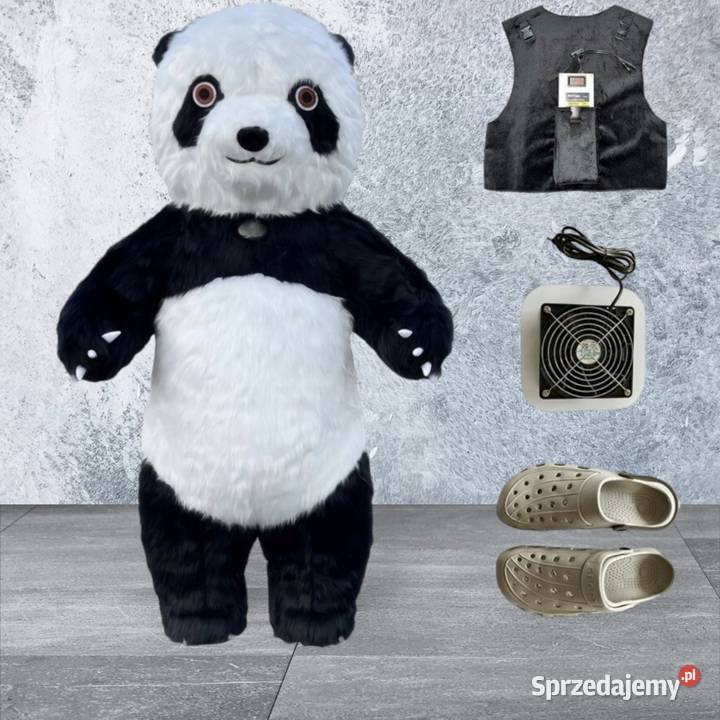 KOSTIUM XXL MISIA PANDY 26 METRA GIGANT DMUCHANY Katowice