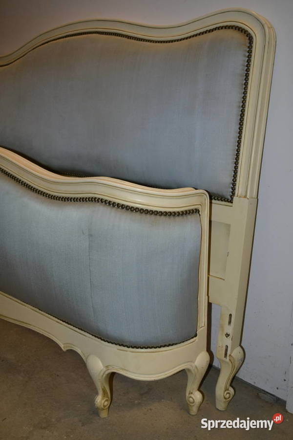 łóżko ludwikowskie Francja ecru Będzin