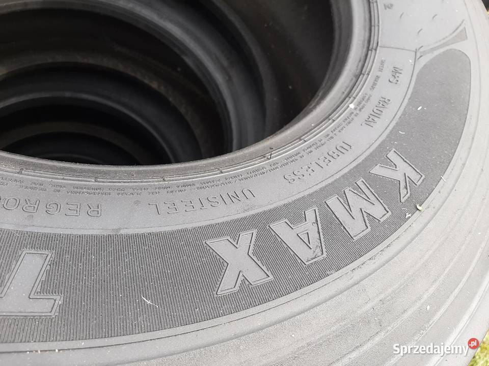 4x Opona używana ciężarowa 38565R225 GOODYEAR podlaskie Zaścianki
