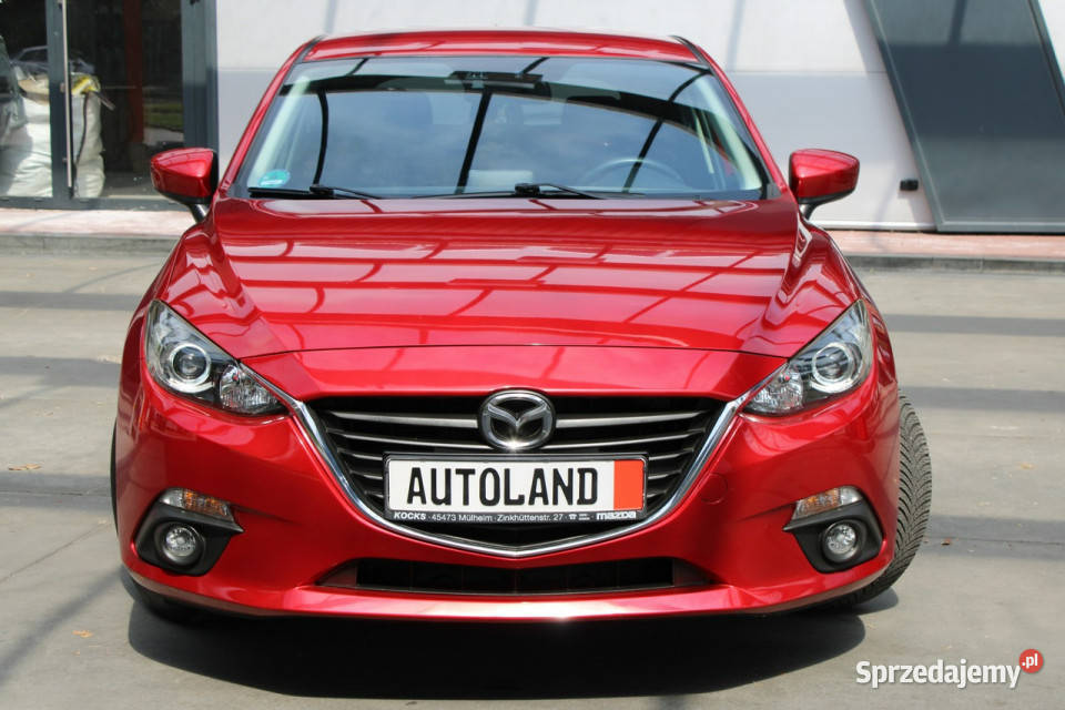 Mazda 3 Bezwypadkowy bogata wersja podgrzewane fotele Gliwice