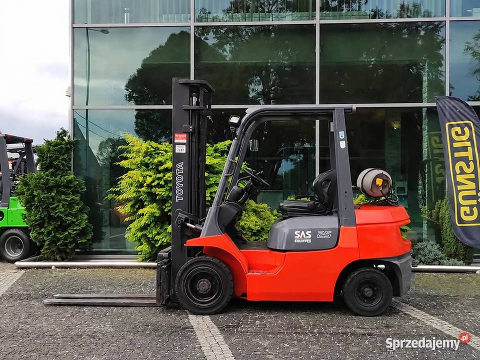 Wózek widłowy Toyota 427FGF25 7FG25 25 t duplex Kęty