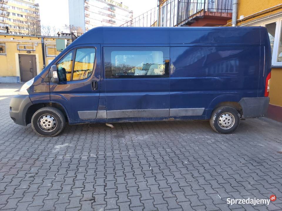 Peugeot Boxer Brygadówka 6 miejsc 22 diesel manualna Lublin