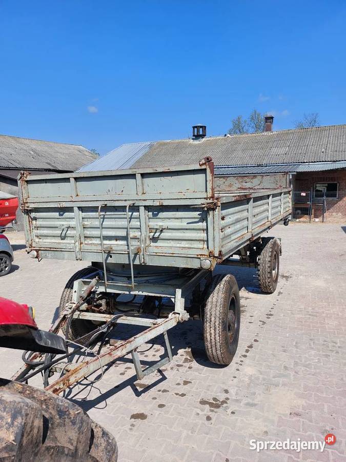 Przyczepa wywrotka Autosan D55 3 stronny wywrot Bychawa sprzedam