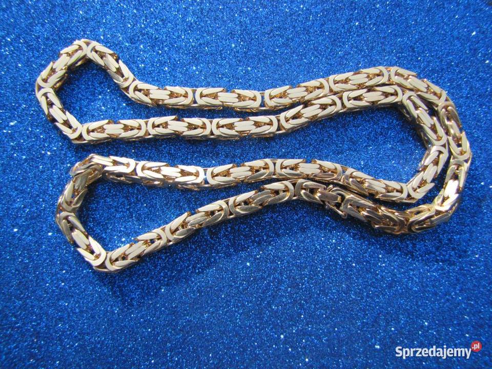 ZŁOTY ŁAŃCUSZEK KRÓLEWSKI SPLOT 200 GRAM NOWY mazowieckie Warszawa