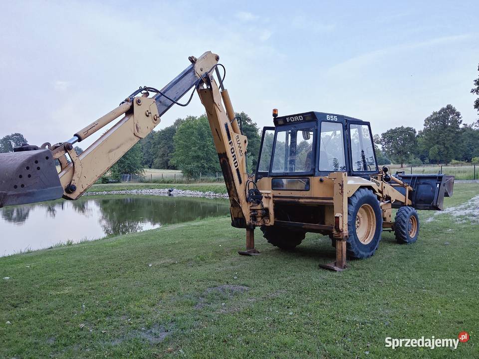 Koparko ładowarka Ford 4x4 Łopuszno