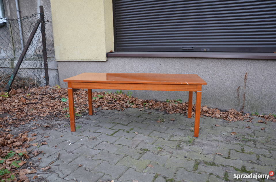 Ława rozkładana Stlik kawowy Stylowe Meble PRL Gliwice