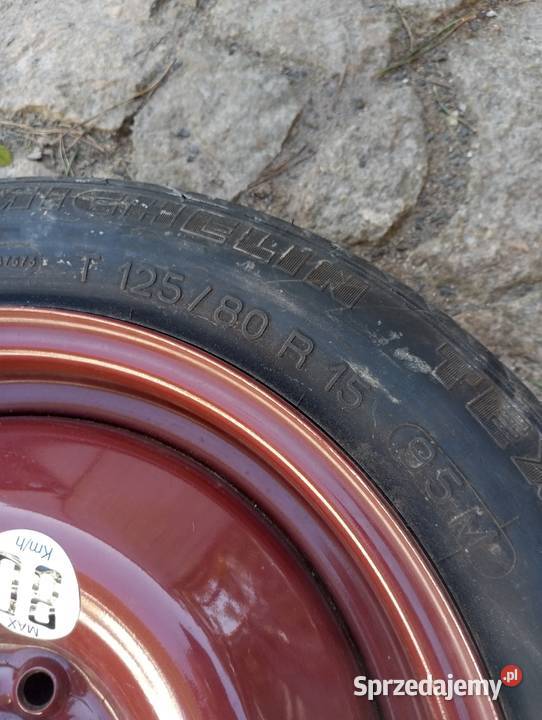 Koło dojazdowe zapasówka 4x108 peugeot citroen Legnica