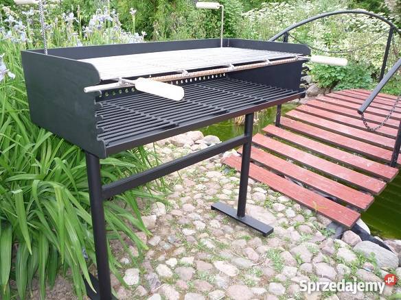 Gastronomiczny grill na brykiet blacha 4 mm Gastronomia Damasławek