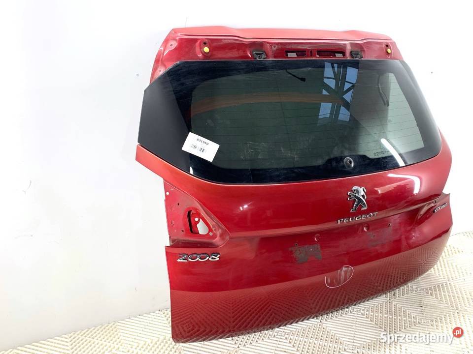 KLAPA TYŁ PEUGEOT 2008 I Hatchback Rouge sprzedam